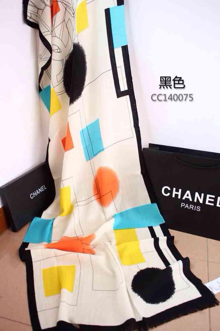 シャネルコピー スカーフ CHANEL 2014秋冬新作 高品質 カメリア レディース ウール ストール chmuffler1001107-9