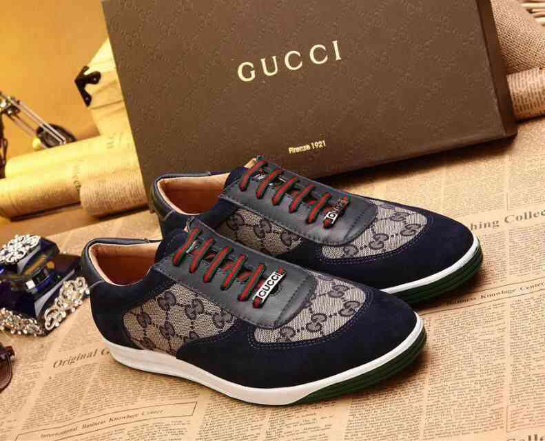 2014秋冬新作 グッチコピー 靴 GUCCI カジュアル メンズ GG柄 スニーカー guccishoes0925-2